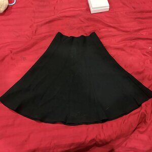 ann taylor flared skirt (above the knee/black)